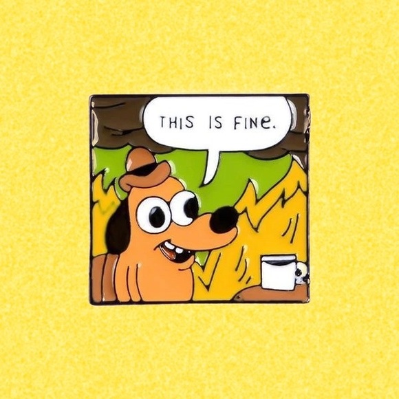 This Is Fine Enamel Pin Set - Picture 2 of 8
